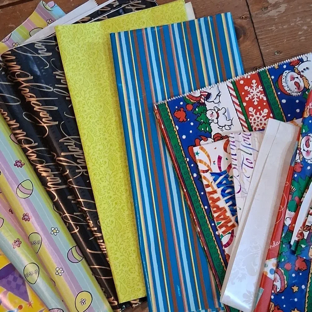 Vintage Gift Wrap papers, Christmas, birthday, Easter, Party‎ so much craft